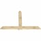 Ekena Millwork Eugene Rough Sawn Timber Gable Bracket, Douglas Fir, 72"W x 48"H x 2"D x 6"F, 16/12 Pitch GBW072X48X0206EUG00RDF - alternate 5